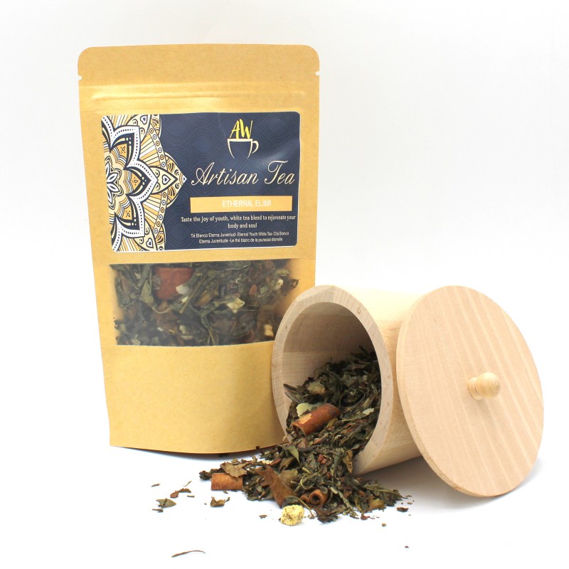 Artisanal Tea - Eternal Youth White Tea - Ethernal Elixir - 100% biologische natuurlijke ingrediënten-THEE-HOSTENATURA