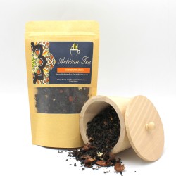 Artisan Tea - Tè nero Brownie - Dark Brown Magic - Ingredienti naturali biologici al 100%.