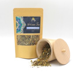 Artisanal Tea - Total Relaxation Chamomile - Mindfulness Meditation - 100% Natural Ingredients Organic