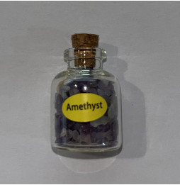 AMATISTA (Amethyst) botellita 7,5gr aprox.