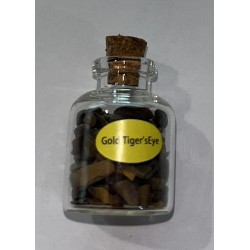 OJO DE TIGRE (Gold Tiger's Eye) bottle 7.5gr approx.