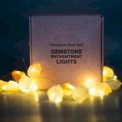 Enchanted Lights with Gemstones - Rose Quartz - USB - Stones with light