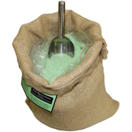 SOBRE SALES DE BAÑO DOLORES ANTIESTRÉS (Anti-Stress) - BERGAMOTA, GERANIO Y VETIVER - 150gramos