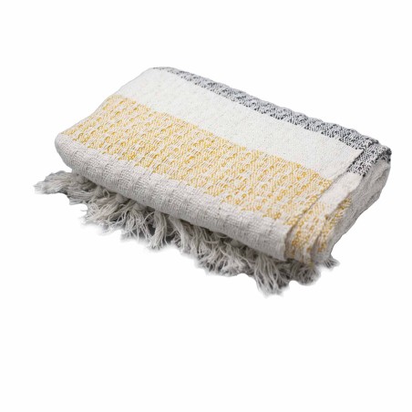 Boho Comfort Deken - 140x200cm - Mellow Mattala - 100% Katoen - Gemaakt in India