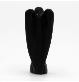 Angel de Piedras Preciosas Tallado a mano - Agata Negra - 8cm