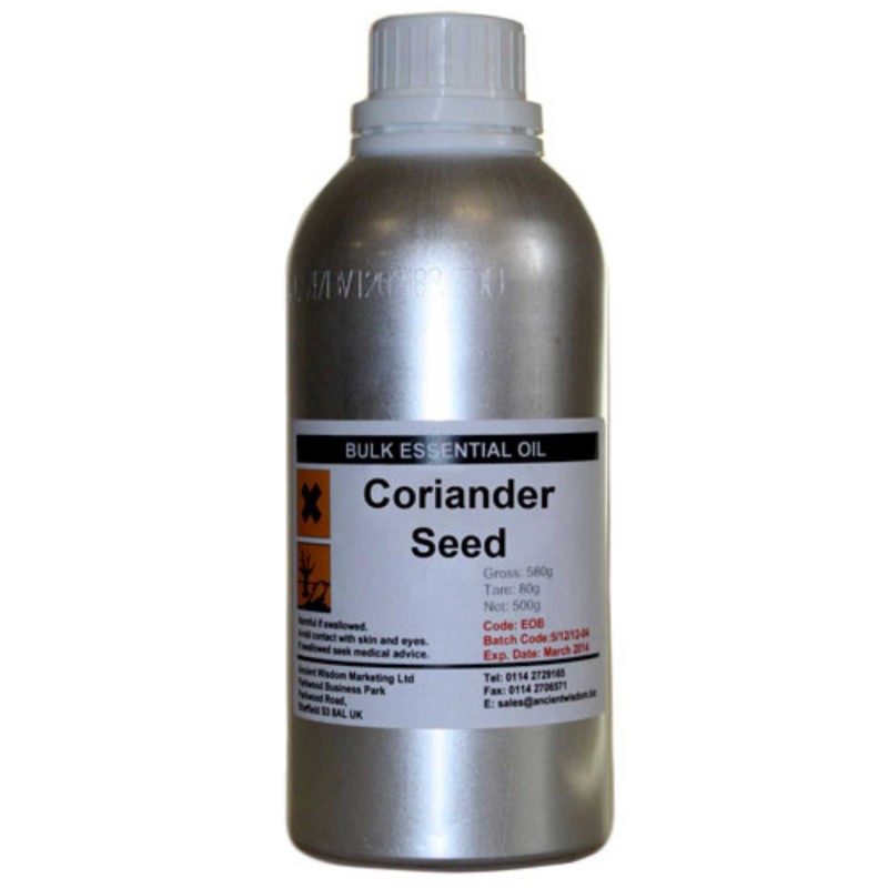 Essential Oils 500ml - Coriander-PROFESSIONAL ESSENTIAL OILS 500ML-HOSTENATURA