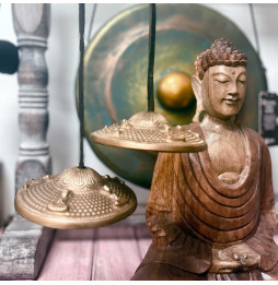 Tingsha Tibetana - Cinco Budas - aprox 9.5cm