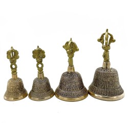 Clopot tibetan mic Tingsha - 5x11cm