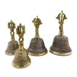 Clopot tibetan mic Tingsha - 5x11cm