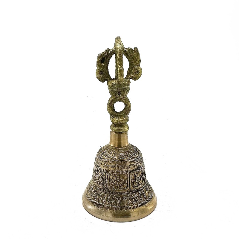 Small Tibetan Tingsha Bell - 5x11cm-TIBETAN BELLS AND TINGSHA-HOSTENATURA