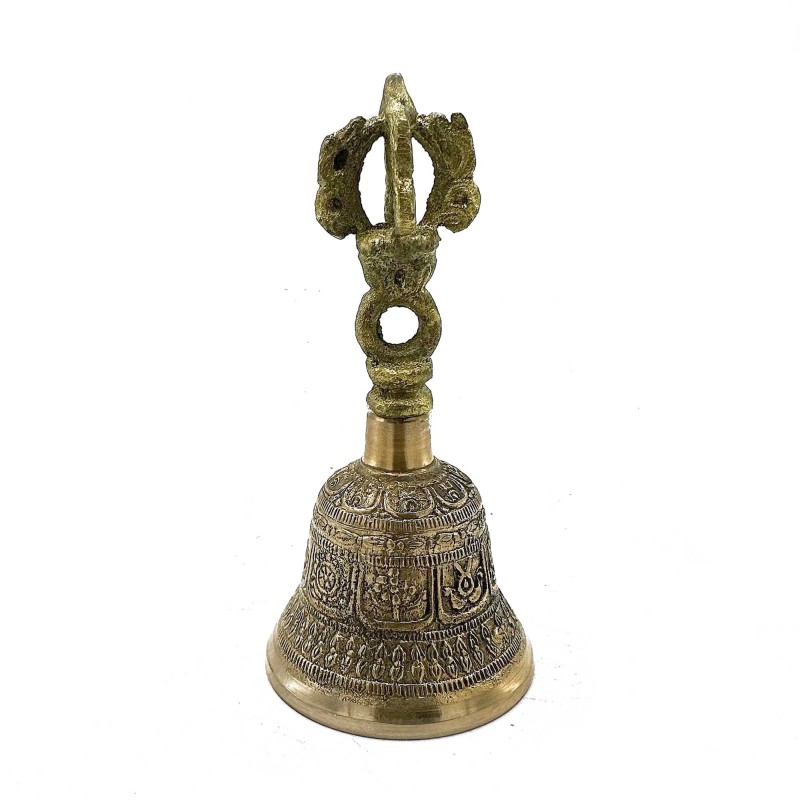 Medium Tibetan Tingsha Bell - 6x11.5cm-TIBETAN BELLS AND TINGSHA-HOSTENATURA