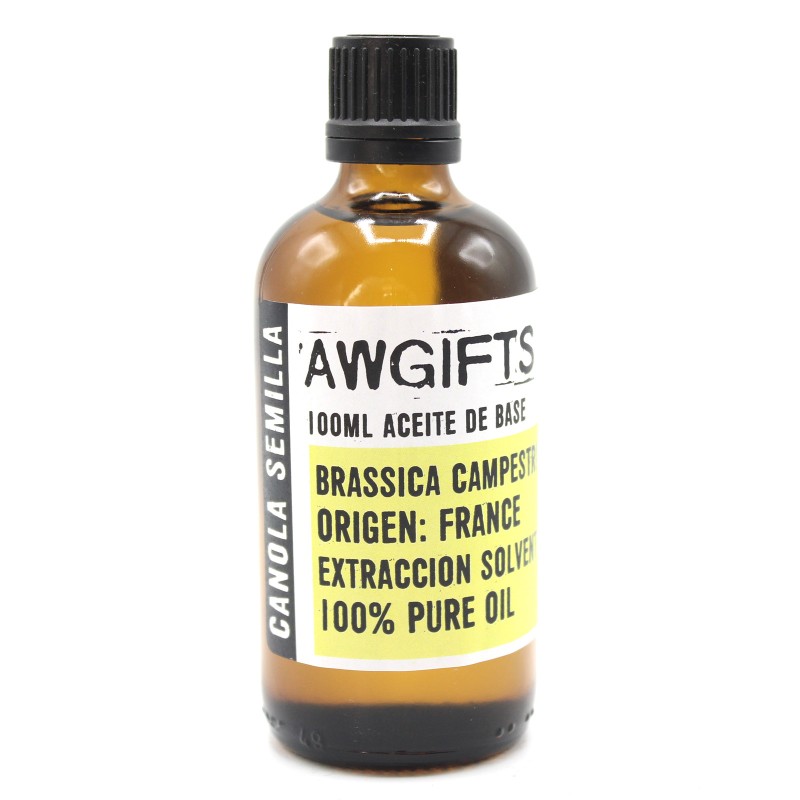 Base Oil 100ml - Rapeseed-BASE OILS 100ML-HOSTENATURA