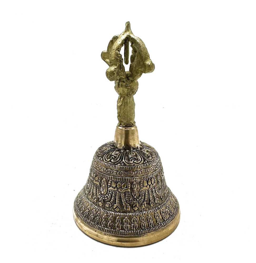 Campana Tibetana Tingsha Grande - 7.5x13cm-TIBETAN BELLS AND TINGSHA-HOSTENATURA