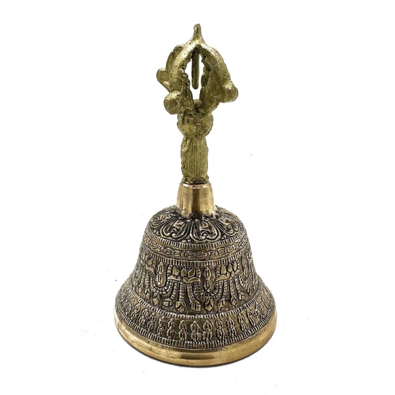 Large Tibetan Tingsha Bell - 8x15cm-TIBETAN BELLS AND TINGSHA-HOSTENATURA