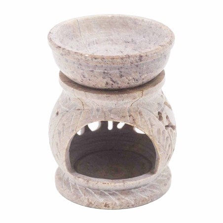 Quemador de Aceite pequeño de Esteatita 8 cm - Elefante