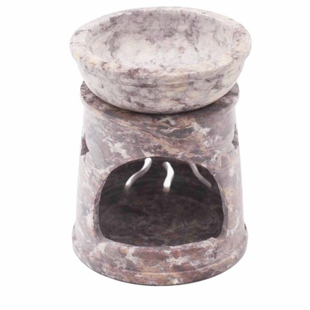 Quemador de Aceite pequeño de Esteatita 8 cm - Sol y Estrellas