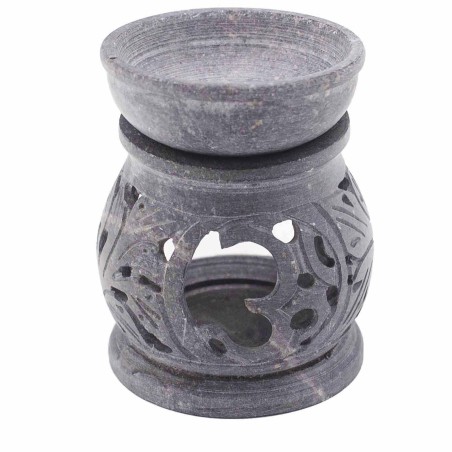 Kleine Speksteen Oliebrander 8cm - Om