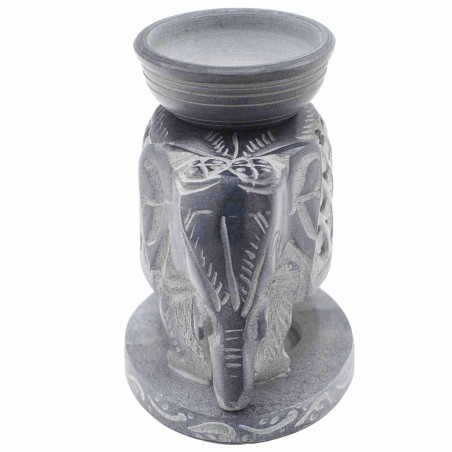 Quemador de Aceite de Esteatita 10,5 cm - Elefante de pie