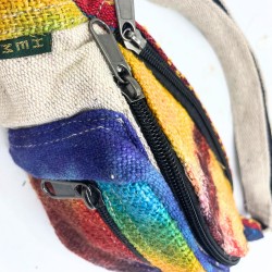 Tiedye Hanf Gürteltasche