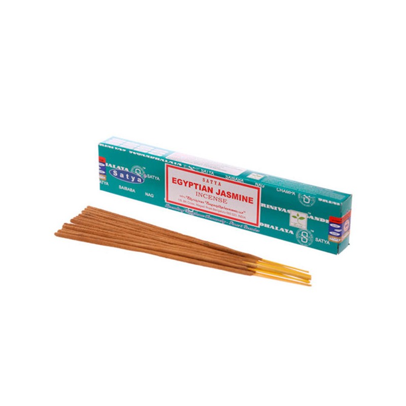 Egyptian Jasmine Incense - Egyptian Jasmine - Satya 20gr.-SATYA INCENSE STICKS-HOSTENATURA