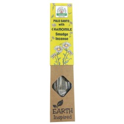 Fumigation Incense inspired by the Earth - Palo Santo & Chamomile - Sahumerio - Traditional Indian Organic Incense