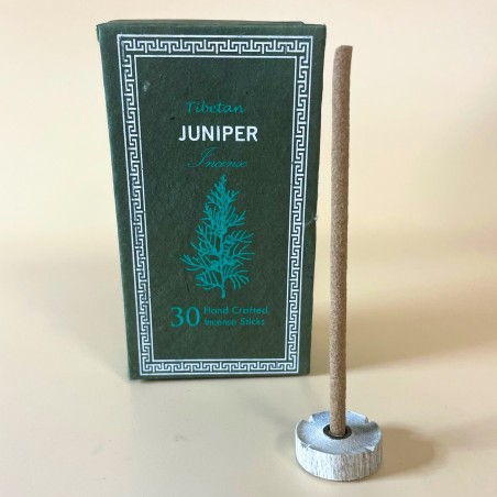 Kit Incienso Sughandit Dhoop del Himalaya - Enebro - Limpia y purifica la mente - 100% Natural - 30 barritas de incienso
