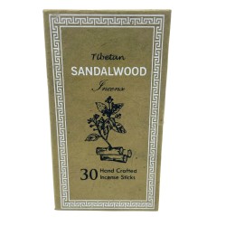 Himalayan Sughandit Dhoop Räucherstäbchen Set - Sandelholz - Reinigt die Luft und den Geist - 100% natürlich - 30 Räucherstäbche