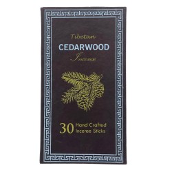 Himalayan Sughandit Dhoop Incense Kit - Cedar Wood - Purifies the air and calms the spirit - 100% Natural - 30 bars