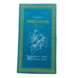 Himalaiako Sughandit Dhoop Intsentsu Kit - Nag Champa - Erlaxagarria - % 100 naturala - 30 intsentsu-makilak