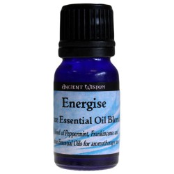 Blend de Óleos Essenciais - Energizante - Hortelã-Pimenta, Incenso e Limão - 10ml