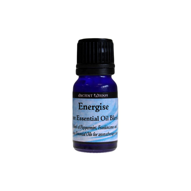 Essential Oil Blend - Energizing - Peppermint, Incense & Lemon - 10ml-ESSENTIAL OIL BLEND 10ML-HOSTENATURA