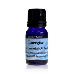 Mestura de aceites esenciais - Energizante - menta, incienso e limón - 10 ml