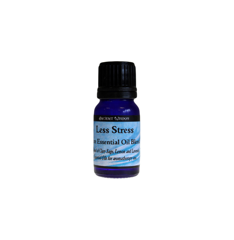 Mezcla de Aceites Esenciales - Sin Stress - Salvia Blanca, Limón y Lavanda - 10ml-ETTERIELL OLJEBLANDNING 10ML-HOSTENATURA