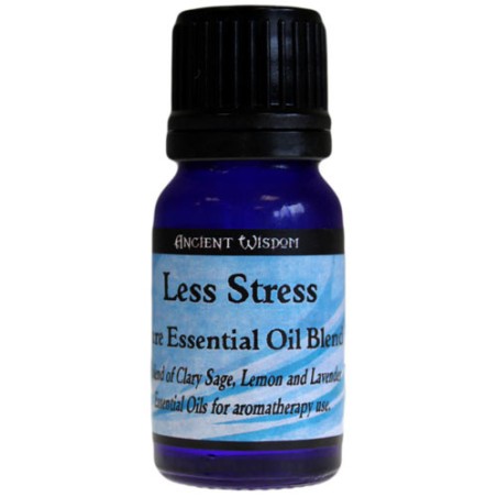 Mezcla de Aceites Esenciales - Sin Stress - Salvia Blanca, Limón y Lavanda - 10ml