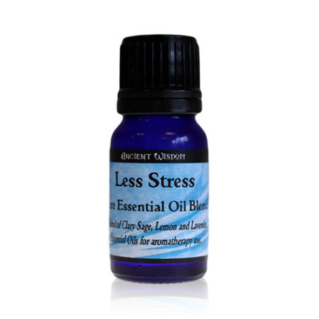 Amestec de uleiuri esențiale - fără stres - salvie albă, lămâie și lavandă - 10 ml