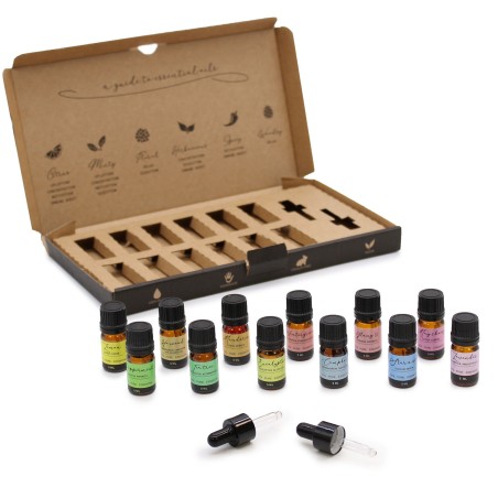 Set de aceites esenciales de aromaterapia - Paquete de inicio - Juego Aromaterapia
