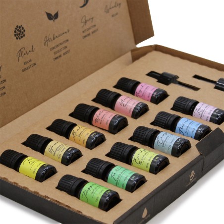 Set de aceites esenciales de aromaterapia - Paquete de inicio - Juego Aromaterapia