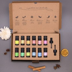 Aromatherapie-Set mit ätherischen Ölen - Starterpaket - Aromatherapie-Set