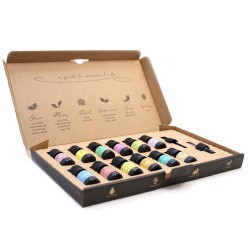 Coffret d’huiles essentielles d’aromathérapie - Top 12 - Coffret d’aromathérapie