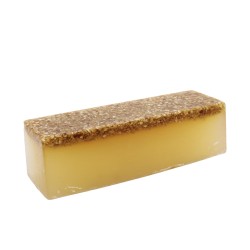 Pain de savon artisanal - Miel et farine d’avoine - Fait main - 1,3kg