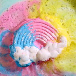 Funny Bath Bomb - Cloud - Handle - 95g