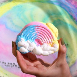 Funny Bath Bomb - Cloud - Handle - 95g