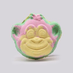 Fun Bath Bomb - Affe - Guave und Erdbeere - 90g