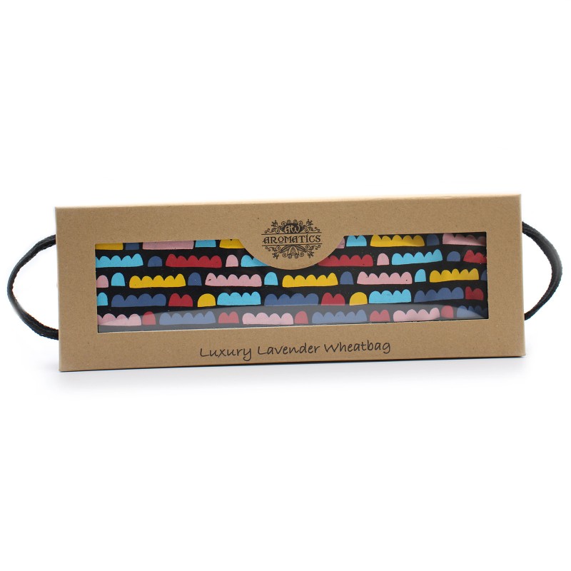 Luxe lavendeltarwetas in geschenkdoos - Rainbow Clouds-TARWE ZAKKEN-HOSTENATURA