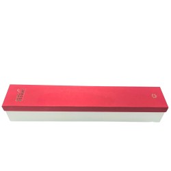 Extra lange Box - Klassische rote Rosen - Seifenblumenstrauß - 50x8x9,5cm