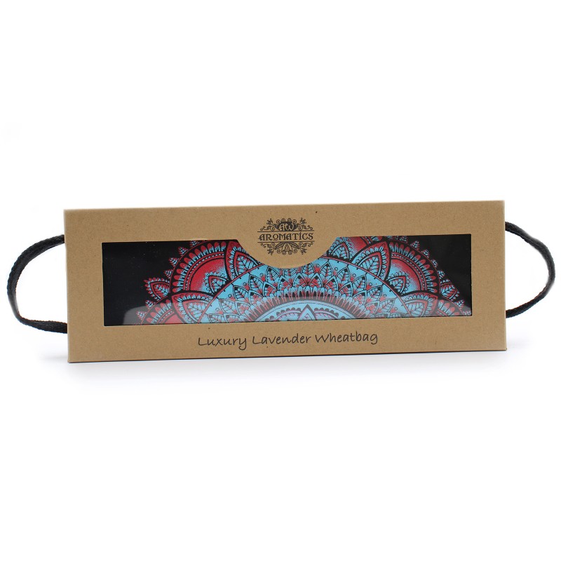 Luxus Lavendel Weizen Tasche in Geschenkbox - Mandala-WEIZENSÄCKE-HOSTENATURA