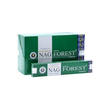 Incienso Golden Nag - Incienso del bosque - Cajita 15gr.