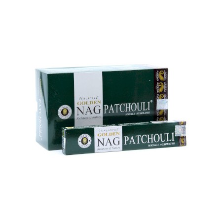 Kadzidło Golden Nag - Kadzidło Pathouli - pudełko 15gr.