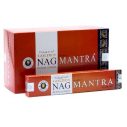 Encens Golden Nag - Encens Mantra - Capseta de 15gr.