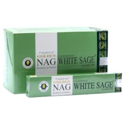 Golden Nag Incense - White Sage Incense